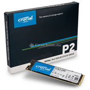 Crucial CT500P2SSD8 P2 500GB NVMe M.2 SSD up to 2300 MB/s Read, 940 MB/s Write